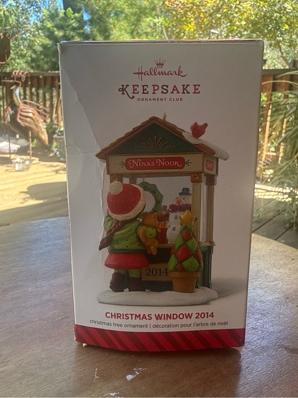 Hallmark Keepsake Nina's Nook Ornament - Red, Green & White